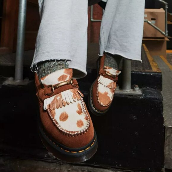 Loafer Tread And Miller Ladies Shoes MARTENS ADRIAN SNAFFLE HAIR